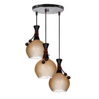 چراغ آویز 3 شعله دیلایت کد 1214/3 Delight 1214/3 Three Branch Hanging Lamp