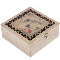 جعبه هدیه مدل 26716B طرح طاووس Gift Box 26716B
