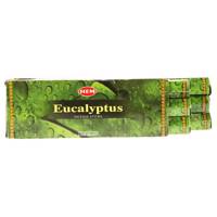 عود هم مدل Eucalyptus کد 1032 - 6 بسته 20 عددی Hem Eucalyptus 1032 Incense Sticks 6 pack of 20