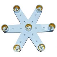 سرپیچ آویز لامپ 7 شعله مدل E230m E230m Seven Branches Hanging Lamp Holder