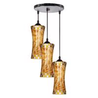 چراغ آویز دیلایت 3 شعله کد DEL06-3Org
