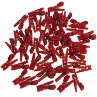 گیره دکوری مدل Ladybird کد 2154 - بسته 50 عددی Ladybird 2154 Decorative Clamp - Pack Of 50