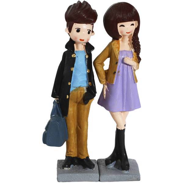 مجسمه طرح دختر و پسر کد 020020135