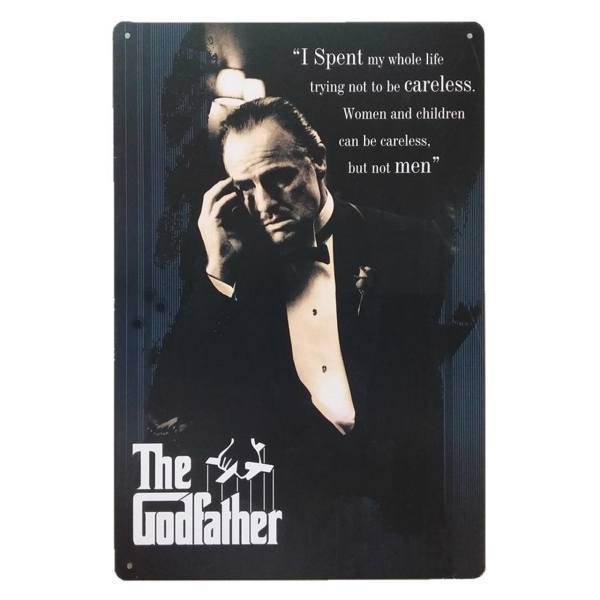 تابلو فلزی نوژا مدل Godfather