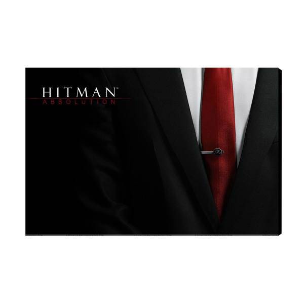 تابلو شاسی عرش مدل AS259 طرح hitman سایز 20x30 سانتی متر