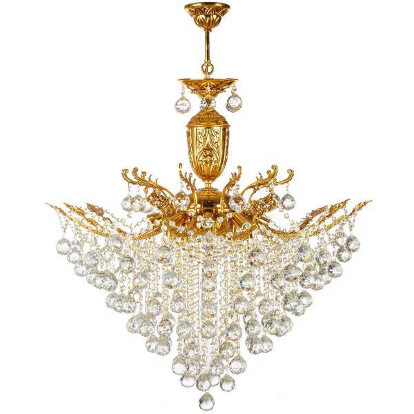 لوستر چشمه نور 18 شعله کدH6646/12G، Cheshmeh Noor H6646/12G Eighteen Flames Chandelier