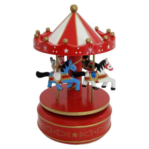 ماکت موزیکال کیدتونز طرح چرخ و فلک کد 7-KDT-048، Kidtunse Carousel KDT-048- 7 Musical Maquette