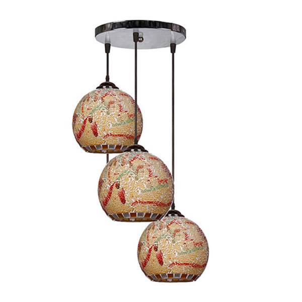 چراغ آویز دیلایت 3 شعله کد DEL02-200-3، Delight DEL02-200-3 Three Branch Hanging Lamp