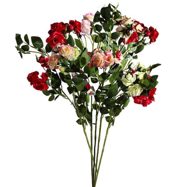 دسته گل مصنوعی شیانچی طرح 17 گل کد 09050158 مجموعه 6عددی