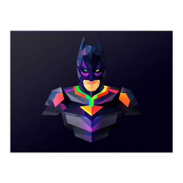 تابلو شاسی گالری آگاپه مدل A6، Agape Gallery The Batman MDF Printed Mount