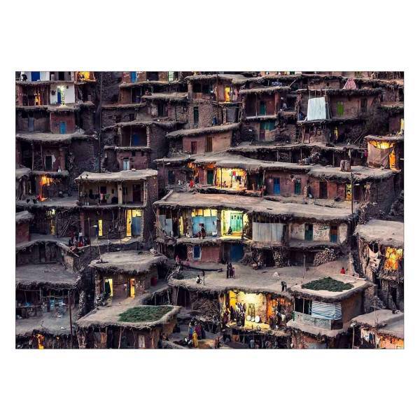 تابلو شاسی ونسونی طرح Masula Iran سایز 50x70 سانتی متر، Wensoni Masula Iran Chassis Size 50 x 70 Cm