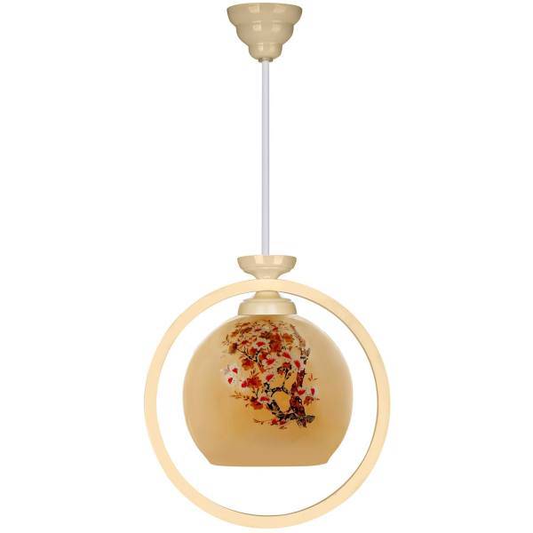 چراغ آویز چشمه نور 1 شعله کد G541/1H-CR، Cheshmeh Noor G541/1H-CR One Branch Hanging Lamp