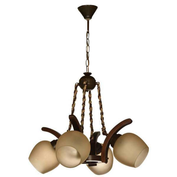 لوستر دیلایت 4 شعله مدل Laleh/4CH، Delight Laleh/4CH Four Branches Chandelier