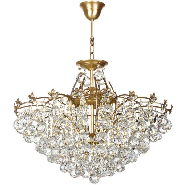 لوستر چشمه نور 10 شعله کد C2814/60A، Cheshmeh Noor C2814/60A Ten Flame Chandelier