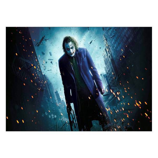 تابلو شاسی ونسونی طرح Joker Sparkles سایز 50 × 70، Wensoni Joker Sparkles Chassis Size 50 x 70