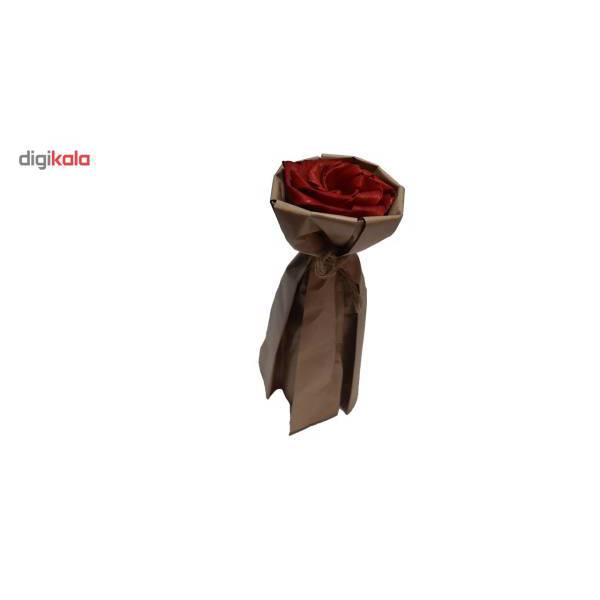 گل کاغذی هیدی مدل P004، Red Hedy Paper Flower Model P004