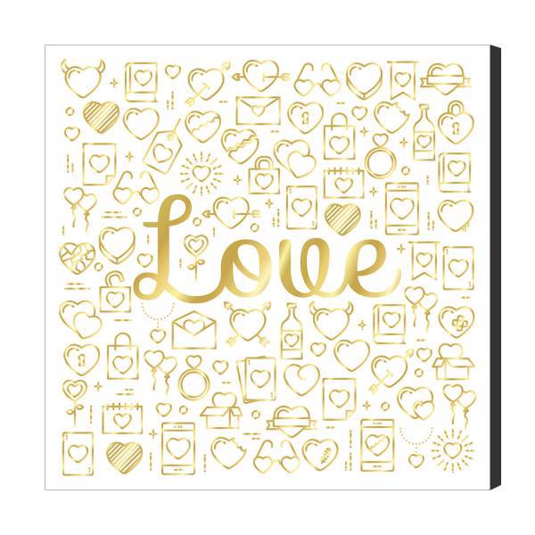 تابلو شاسی طلاکوب مدل VALENTINE9626