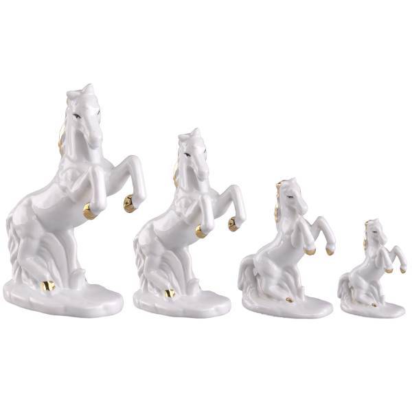 مجسمه پرانی مدل اسب کد 999 مجموعه 4 عددی، Perani 999 Horse Statue Pack Of 4