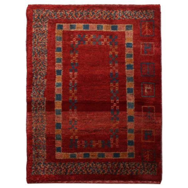 گبه دستبافت نیم متری طوفان کد 6562182