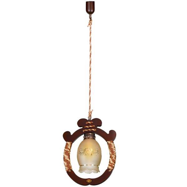 چراغ آویز دارکار مدل حلقه‌ای تک شعله کد 172، Darkar 172 One Branch Halghei Hanging Lamp