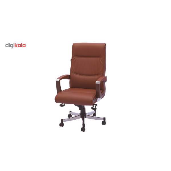 صندلی اداری رایانه صنعت مدل M901 چرمی، Rayaneh Sanat M901 Leather Chair