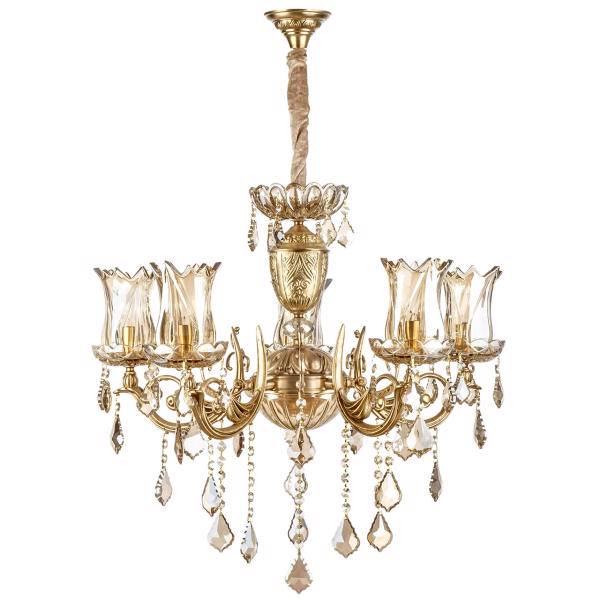 لوستر چشمه نور5 شعله کد C2768/5-A، Cheshmeh Noor C2768/5-A Five Flames Chandelier