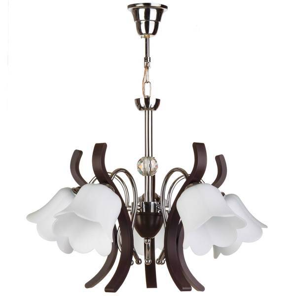 لوستر چشمه نور 5 شعله کد 888/5، Cheshmeh Noor 888/5 Five Flames Chandelier