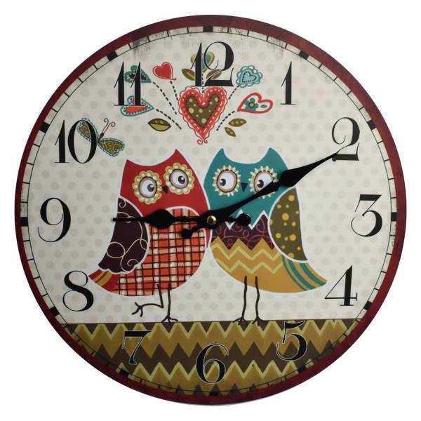 ساعت دیواری نقطه مدلOwlsInLove