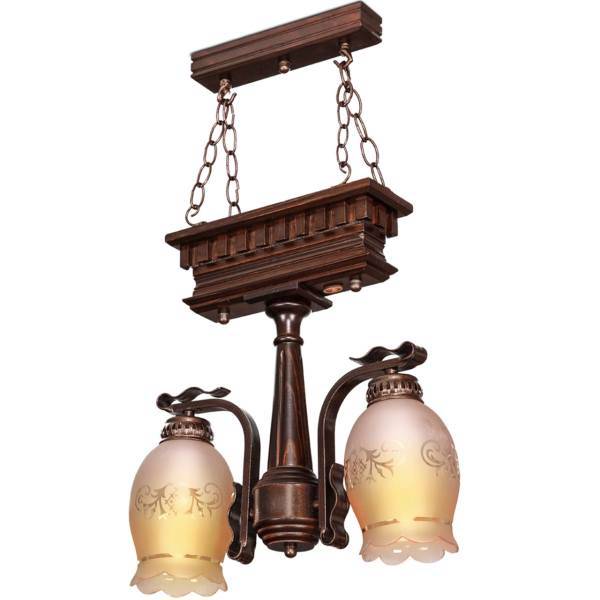 لوستر دارکار مدل تخت جمشید 2 شعله کد 216، Darkar 216 Two Branches Takht-e Jamshid Chandelier