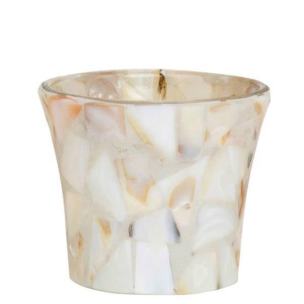 جاشمعی ینکی کندل مدل لیوانی موزائیکی، Yankee Candle Glass Mosaic Candle Holder