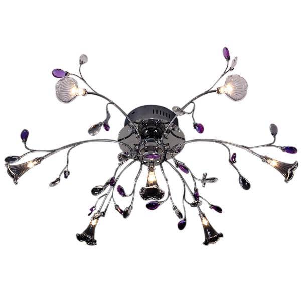 لوستر سقفی فانتزی چشمه نور کد 5053/7، Cheshmeh Noor 5053/7 Ceiling Chandelier