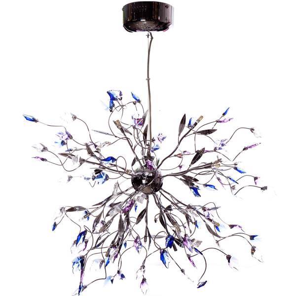 لوستر آویز فانتزی چشمه نور کد 5051/18، Cheshmeh Noor 5051/18 Hanging Chandelier