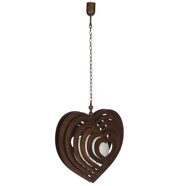 لوستر دارکار مدل آویز فانتزی طرح قلب کد 111b، Darkar 111b Fantasy Hanger Heart Chandelier