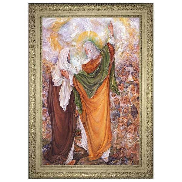 تابلو گالری هنری پیکاسو طرح مینیاتور اثر استاد فرشچیان کد 0126