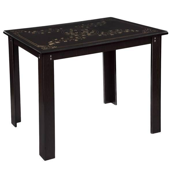 میز ناهار خوری صنایع چوب قائم کد K129 سایز 75 × 115، Sanaye Choob Ghaem K129 MDF Dinning Room Table Size 115 x 75