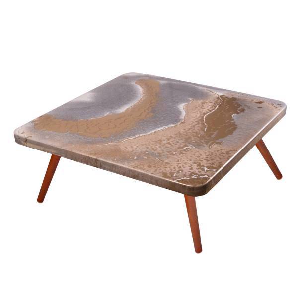 میز جلو مبلی پاراگالری کد 23، resin coffe table