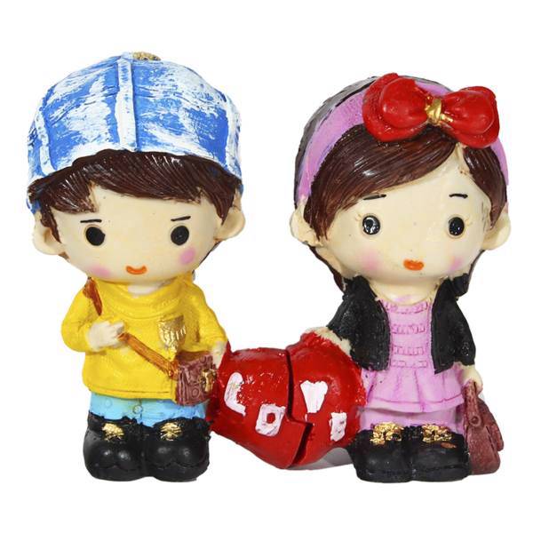 مجسمه شیانچی طرح دختر و پسر لاو کد 020020137