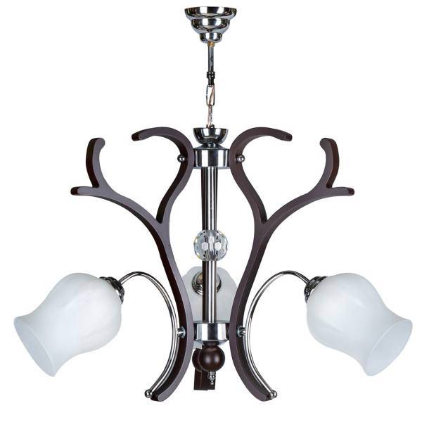 لوستر چشمه نور 3 شعله کد A832/3، Cheshmeh Noor A832/3 Three Branches Chandelier