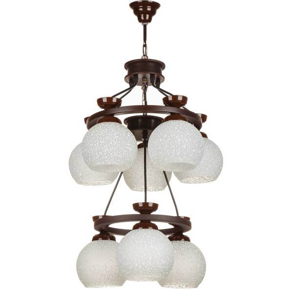 لوستر چشمه نور 8 شعله کد G560/5_3، Cheshmeh Noor G560/5_3 Eight Flames Chandelier