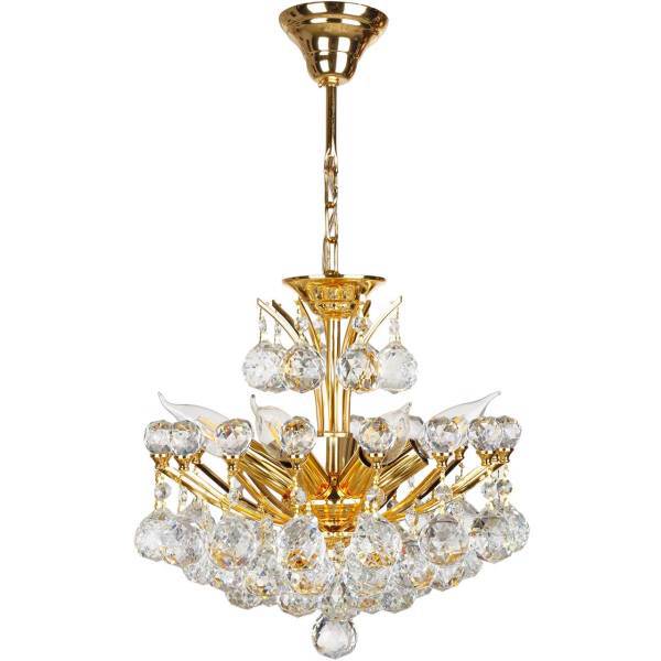 لوستر چشمه نور 7 شعله کد H6635/30G، Cheshmeh Noor H6635/30G Seven Flames Chandelier