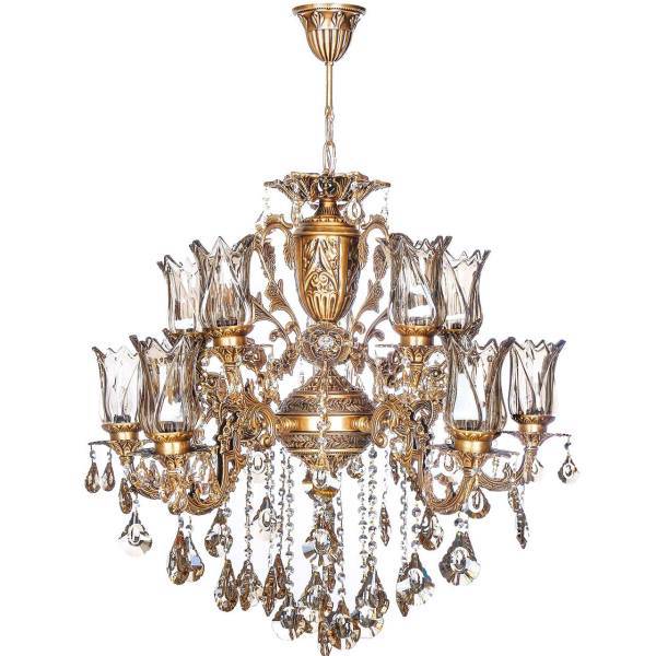 لوستر چشمه نور 10 شعله کد S3503/5، Cheshmeh Noor S3503/5 Ten Flames Chandelier