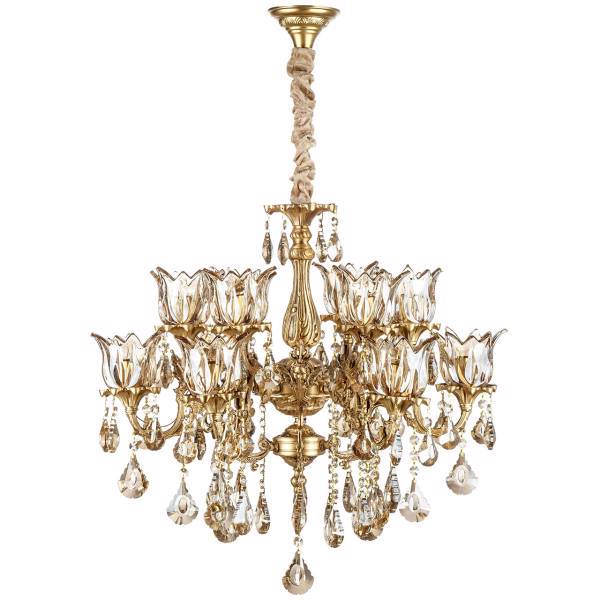 لوستر چشمه نور 10شعله کد C2781/5-A، Cheshmeh Noor C2781/5-A Ten Flames Chandelier