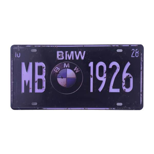 تابلو شاسی طرح بی ام و مدل BM1926 سایز 15x30 سانتی متر، BM1926 BMW Chassis 15x30cm