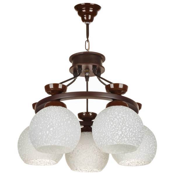 لوستر چشمه نور 5 شعله کد G560/5، Cheshmeh Noor G560/5 Five Flames Chandelier