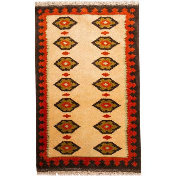 گبه دستبافت نیم متری سرزمین فرش کد GB9619
