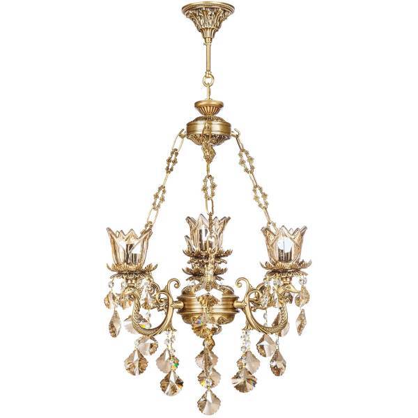 لوستر چشمه نور4 شعله کد S3568/3، Cheshmeh Noor S3568/3 Four Flames Chandelier