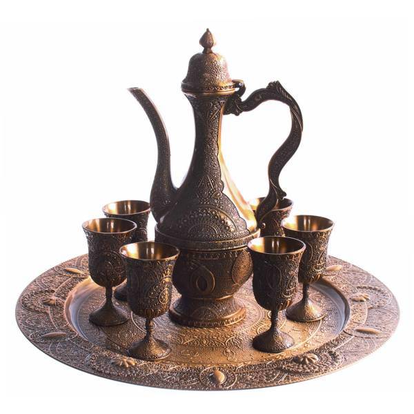 ست گلاب پاش و لیوان تینوکس مدل Khatam، Tinux Khatam Carafe and Glass Set