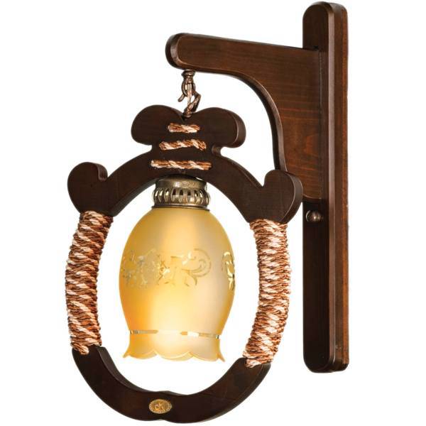 چراغ دیواری دارکار مدل حلقه ای کد 458، Darkar 458 Halghei Wall Lamp