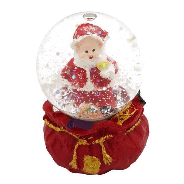 گوی برفی شیشه ای جی اچ مدل بابانویل، JH Santa Claus Globe