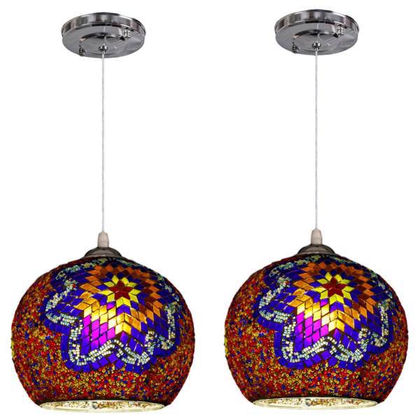 چراغ آویز دیلایت 1 شعله کد DEL38-250x2 بسته 2 عددی، Delight DEL38-250x2 One Branch Hanging Light Pack Of 2